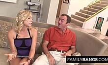 Shawna Lenee og Randy Spears i en varm familie bang video