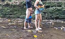 Homemade video of Pinay girlfriend getting fucked outdoors